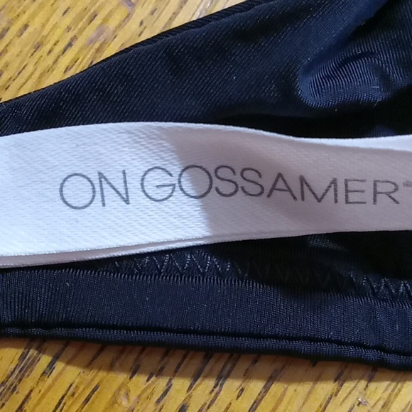 ONGOSSOMER Bra 32B BLACK New Lingerie Intimates Womens UNDERWIRE - Picture 8 of 8